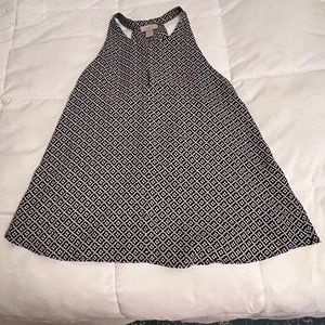 LOFT Geometric Design Flowy Halter